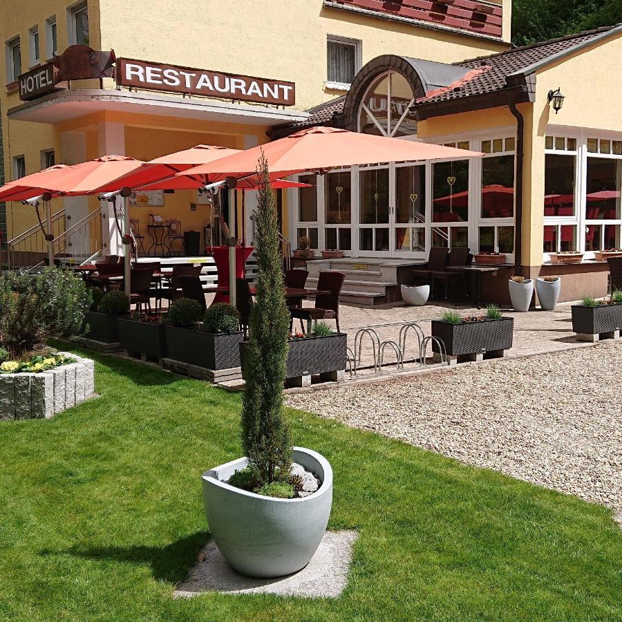 Hotel Goldbaechel Wachenheim an der Weinstraße Esterno foto